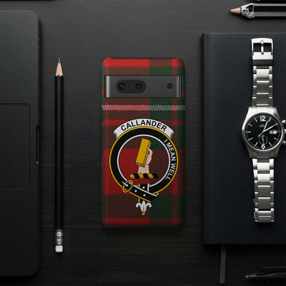 Callander I Mean Well Clan Tartan Phone Case