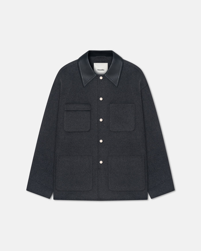 Camilo - Jacket - Grey Melange
