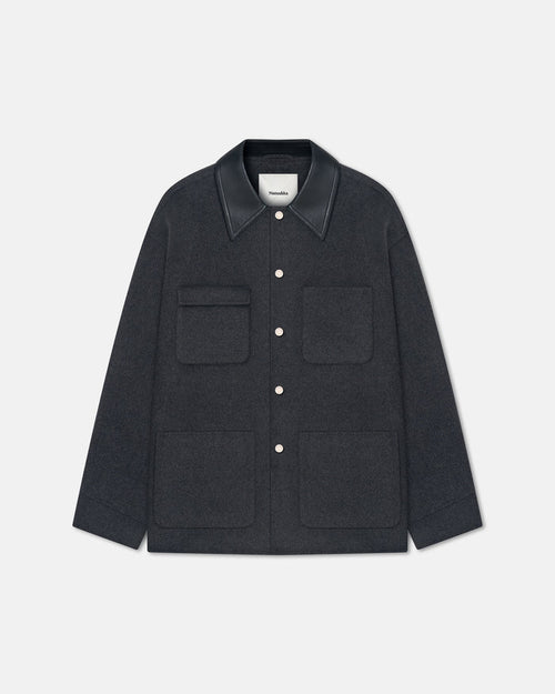 Camilo - Jacket - Grey Melange