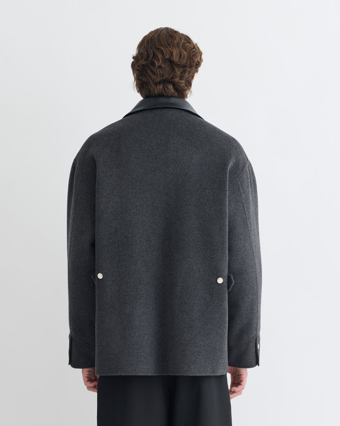Camilo - Jacket - Grey Melange