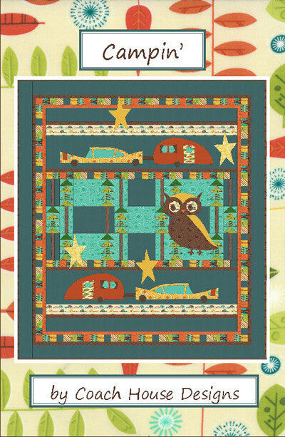 Campin’ Downloadable PDF Quilt Pattern