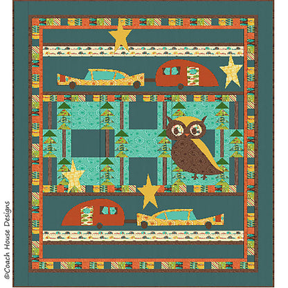 Campin’ Downloadable PDF Quilt Pattern