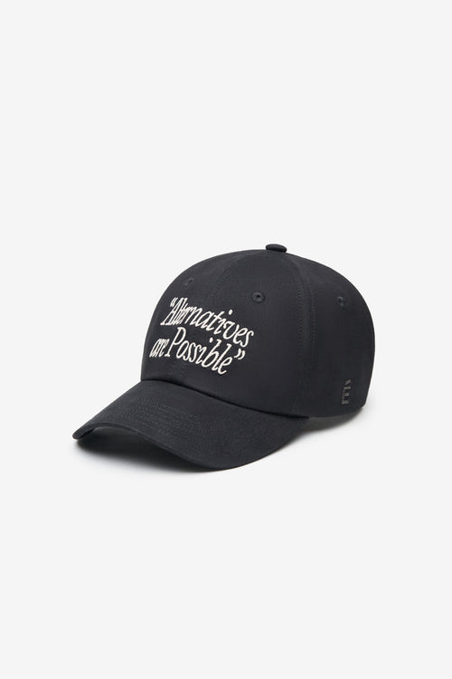 CAP OPTIONS ONE SIZE / BLACK