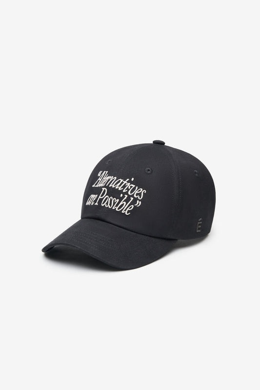 CAP OPTIONS ONE SIZE / BLACK