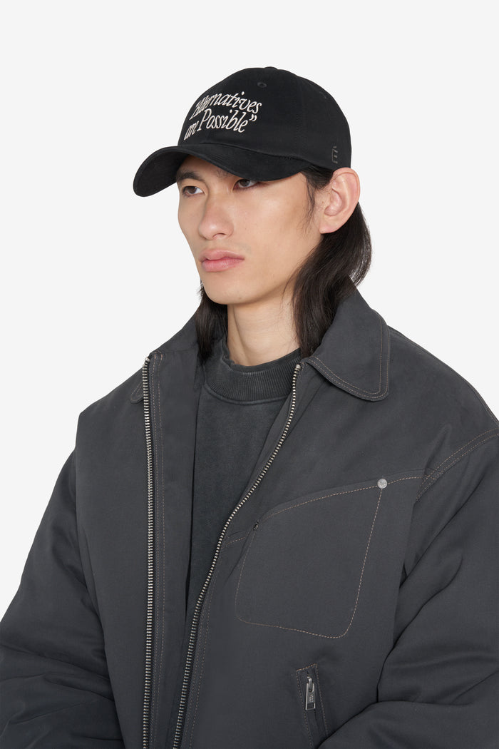 CAP OPTIONS ONE SIZE / BLACK