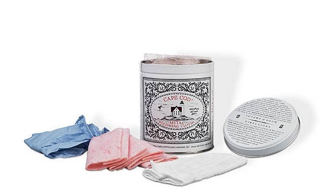 Cape Cod® Metal Polishing Cloths Economy Size Tin