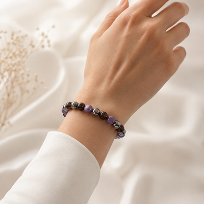 Capricorn Zodiac Crystal Bracelet, Capricorn Gifts