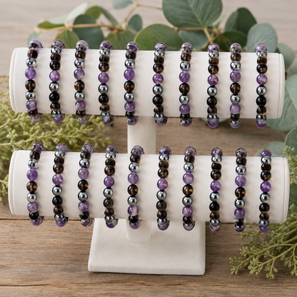Capricorn Zodiac Crystal Bracelet, Capricorn Gifts