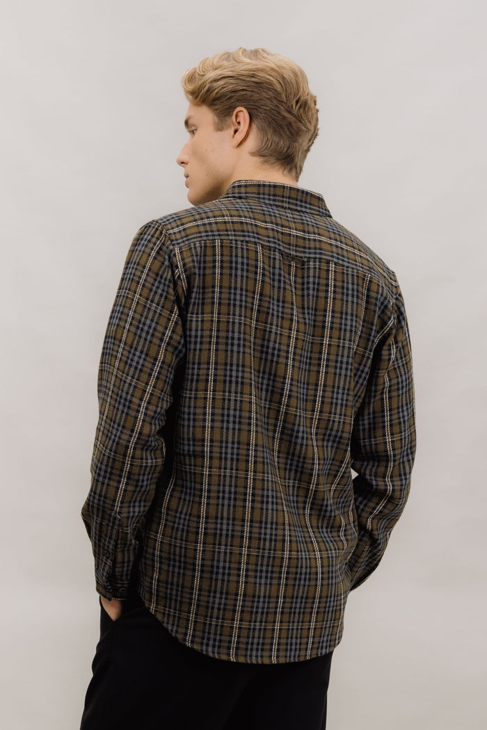 Urban Pioneers Male Carew Shirt SHIRT OLIVE
