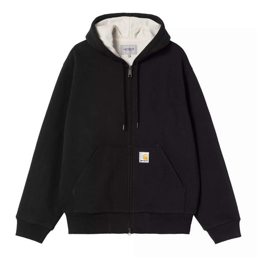 Carhartt WIP Active Sweat Jacket Black Stone Washed