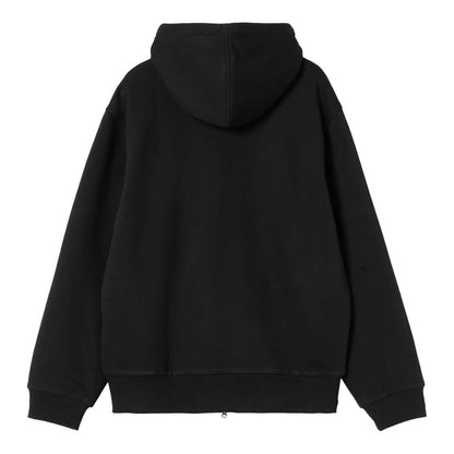 Carhartt WIP Active Sweat Jacket Black Stone Washed