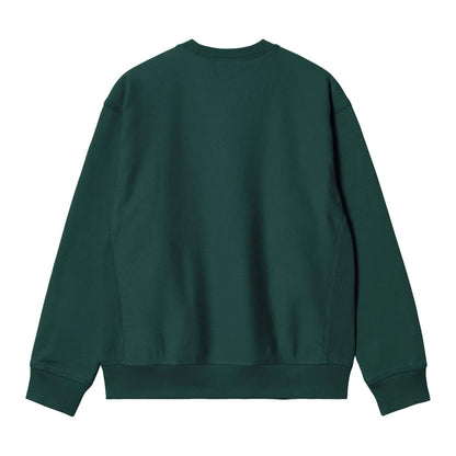 Carhartt WIP American Script Crewneck Dark Fir