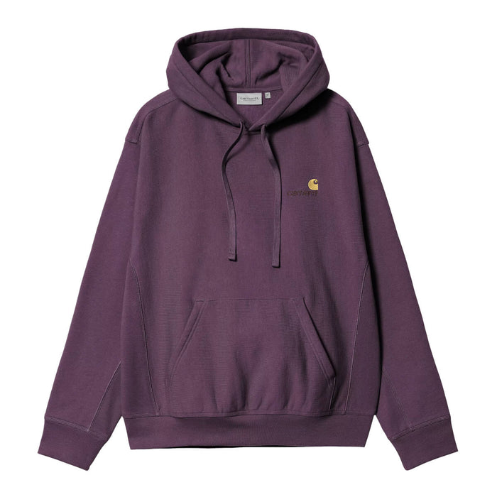 Carhartt WIP American Script Hoodie Huckleberry