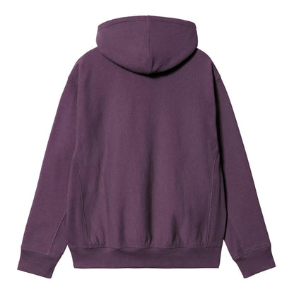 Carhartt WIP American Script Hoodie Huckleberry