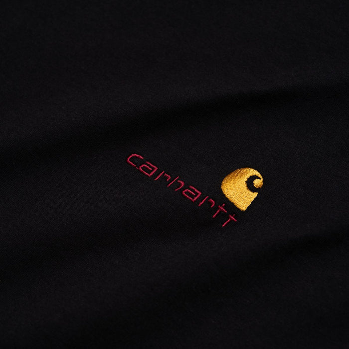 Carhartt WIP American Script Longsleeve Black