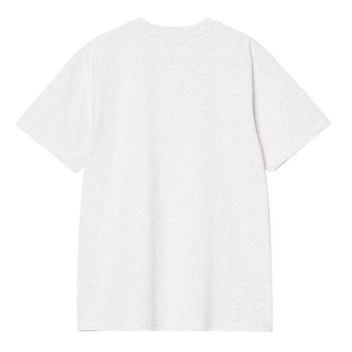 Carhartt WIP American Script T-Shirt Ash Heather