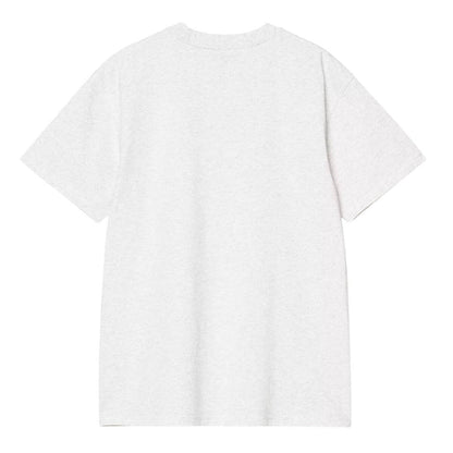 Carhartt WIP American Script T-Shirt Ash Heather