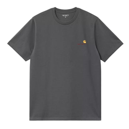 Carhartt WIP American Script T-Shirt Graphite