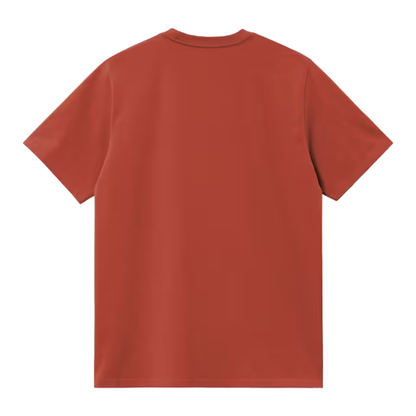 Carhartt WIP American Script T-Shirt Oxide Red