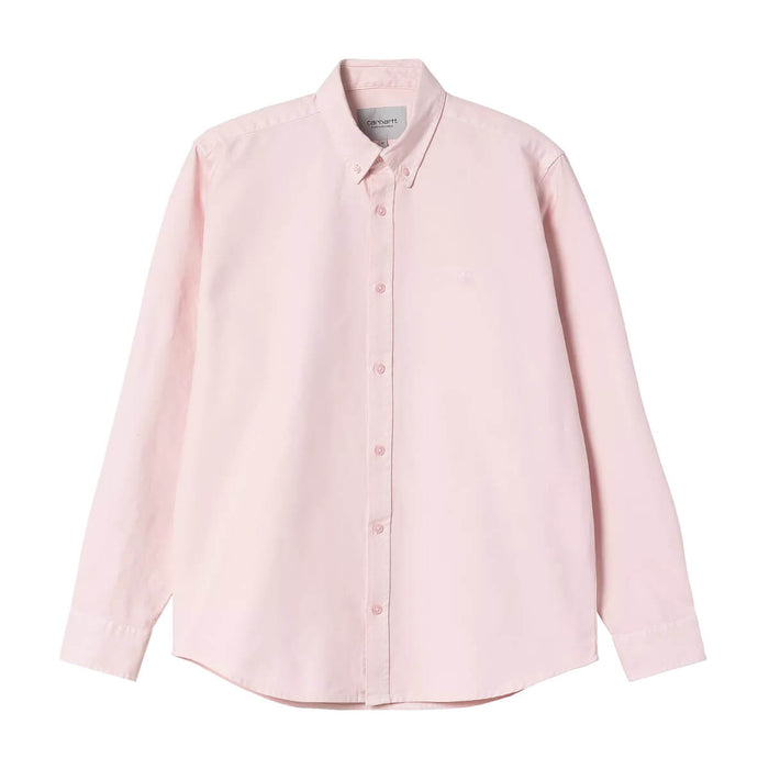 Carhartt WIP Bolton Hemd Air Pink Garment Dyed