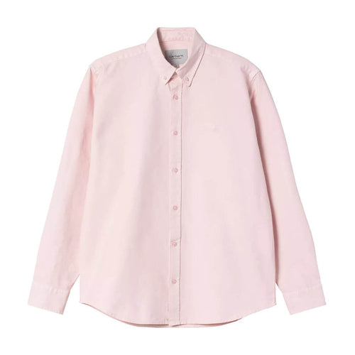 Carhartt WIP Bolton Hemd Air Pink Garment Dyed