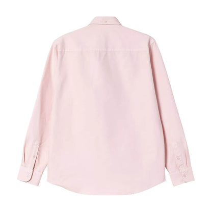 Carhartt WIP Bolton Hemd Air Pink Garment Dyed