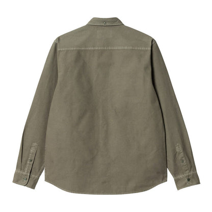 Carhartt WIP Bolton Hemd Salvia Garment Dyed