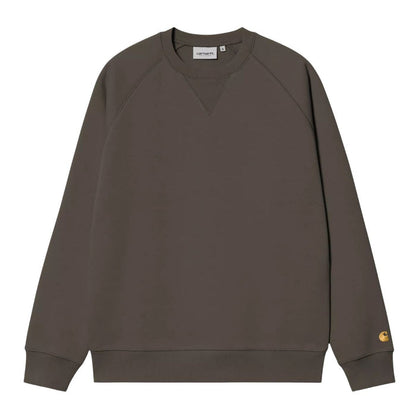 Carhartt WIP Chase Crewneck Shungite Gold
