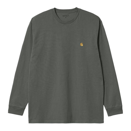 Carhartt WIP Chase Longsleeve Thyme/Gold