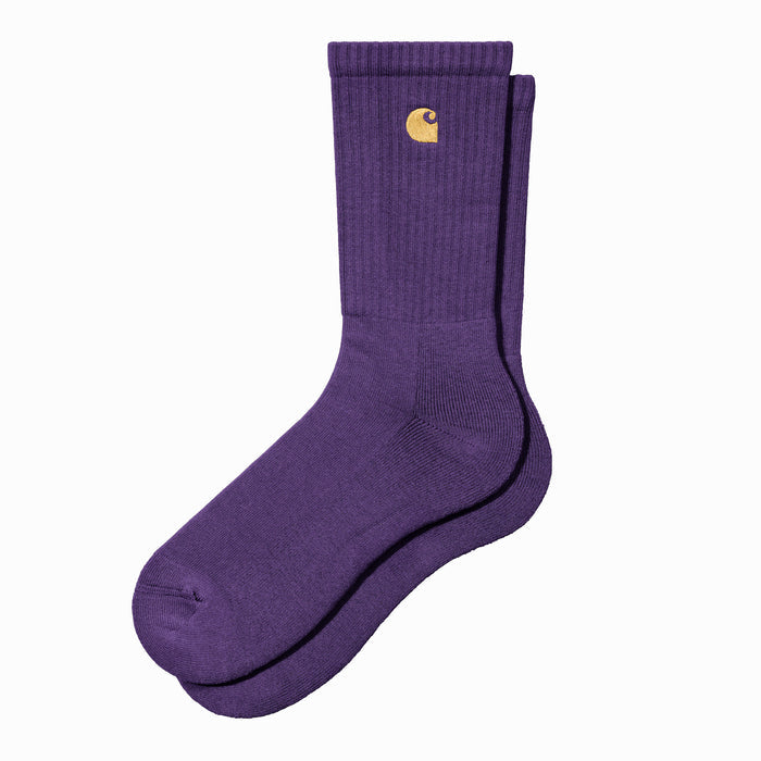 Carhartt WIP Chase Socks Tyrian/Gold