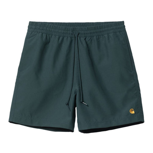 Carhartt WIP Chase Swim Trunks Botanic/Gold