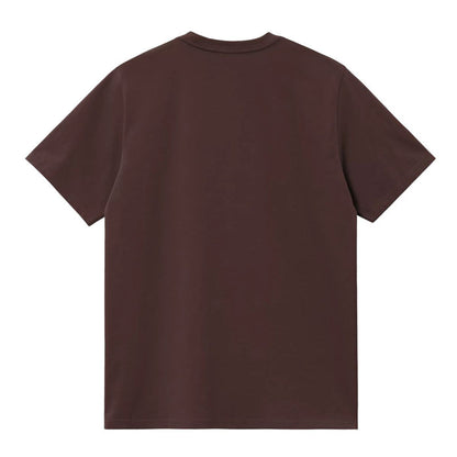 Carhartt WIP Chase T-Shirt Palisander Gold
