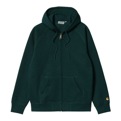 Carhartt WIP Chase Zip Jacket Hooded Frasier/Gold