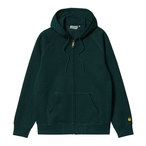 Carhartt WIP Chase Zip Jacket Hooded Frasier/Gold