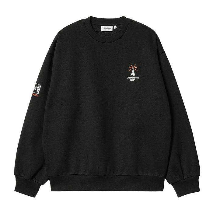 Carhartt WIP Connect Crewneck Black