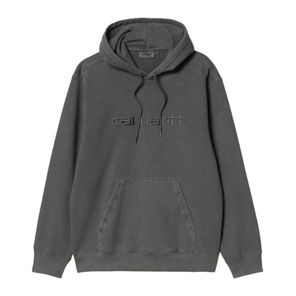 Carhartt WIP Duster Hoodie Black Garment Dyed