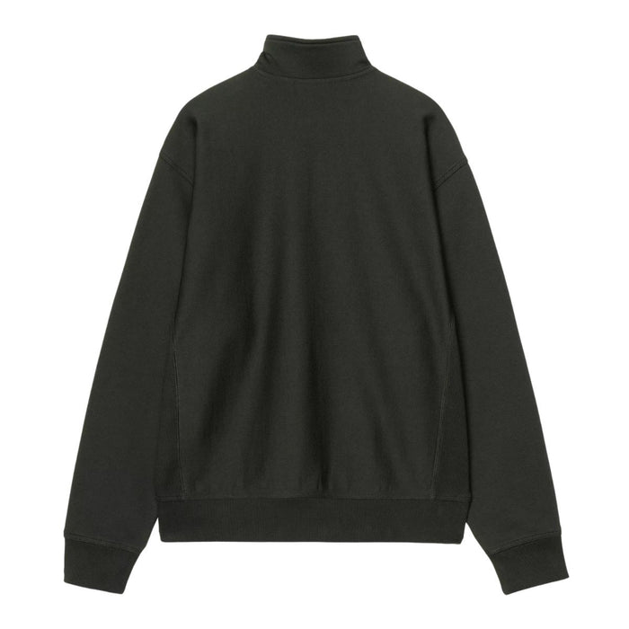 Carhartt WIP Half Zip American Script Crewneck Raven