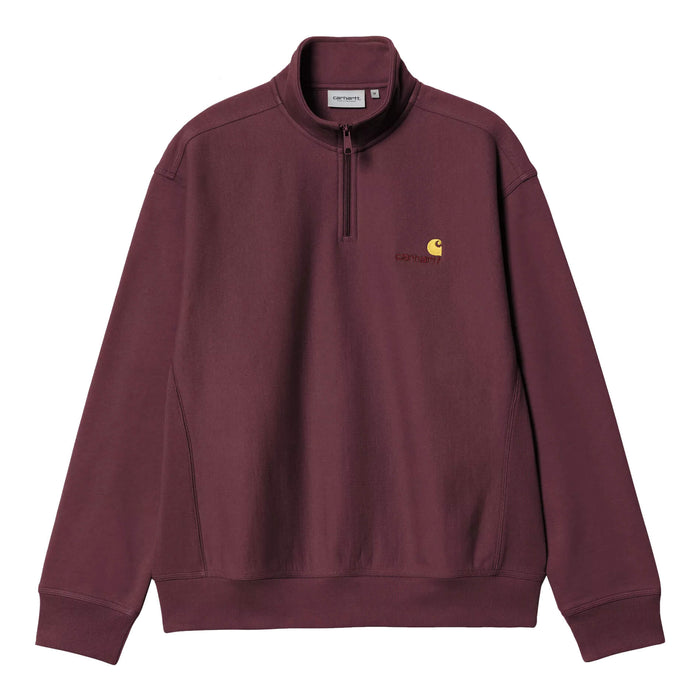 Carhartt WIP Half Zip American Script Crewneck Rondo