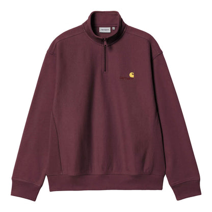 Carhartt WIP Half Zip American Script Crewneck Rondo