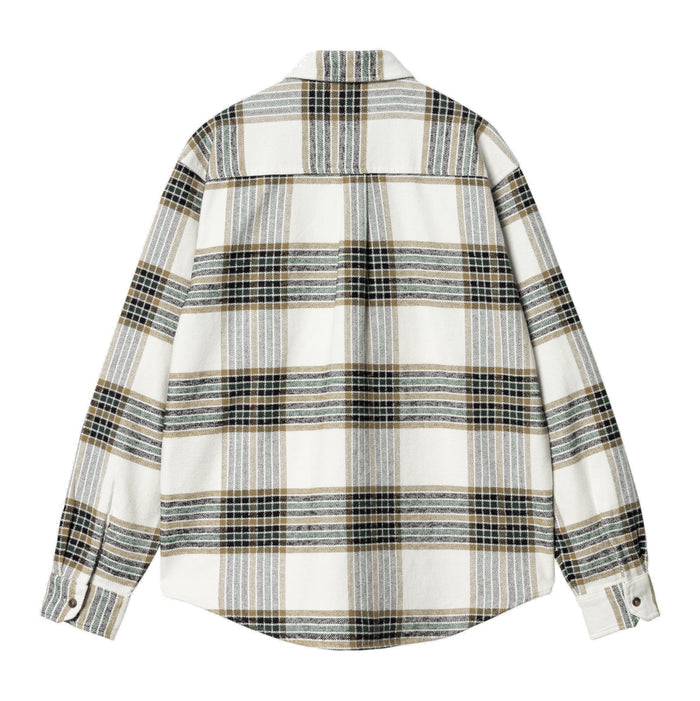 Carhartt WIP Hawkins Shirt Hawkins Check, Wax/Larch