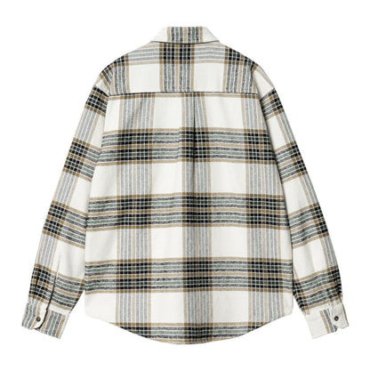 Carhartt WIP Hawkins Shirt Hawkins Check, Wax/Larch