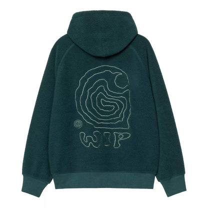 Carhartt WIP Helix Hodded Deep Lagoon/Silver Pine