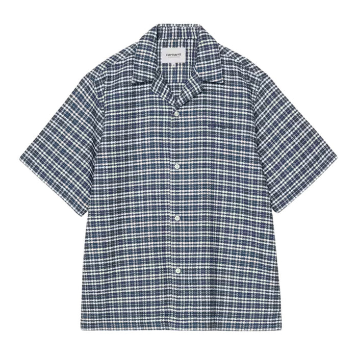 Carhartt WIP Kander Shirt Check Blue River