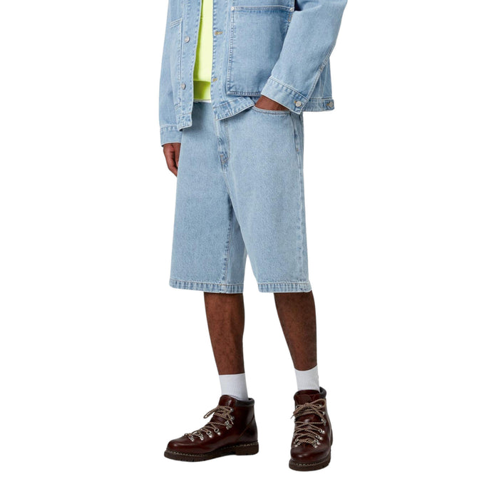 Carhartt WIP Landon Short Blue Bleached