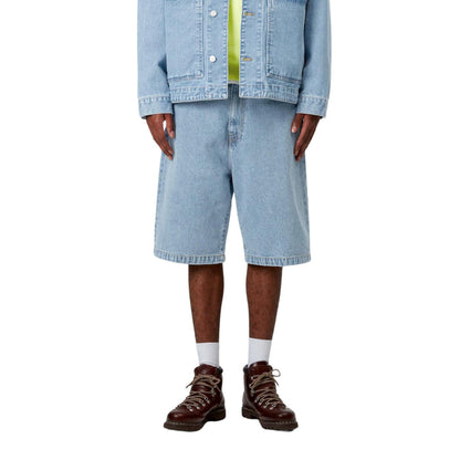 Carhartt WIP Landon Short Blue Bleached