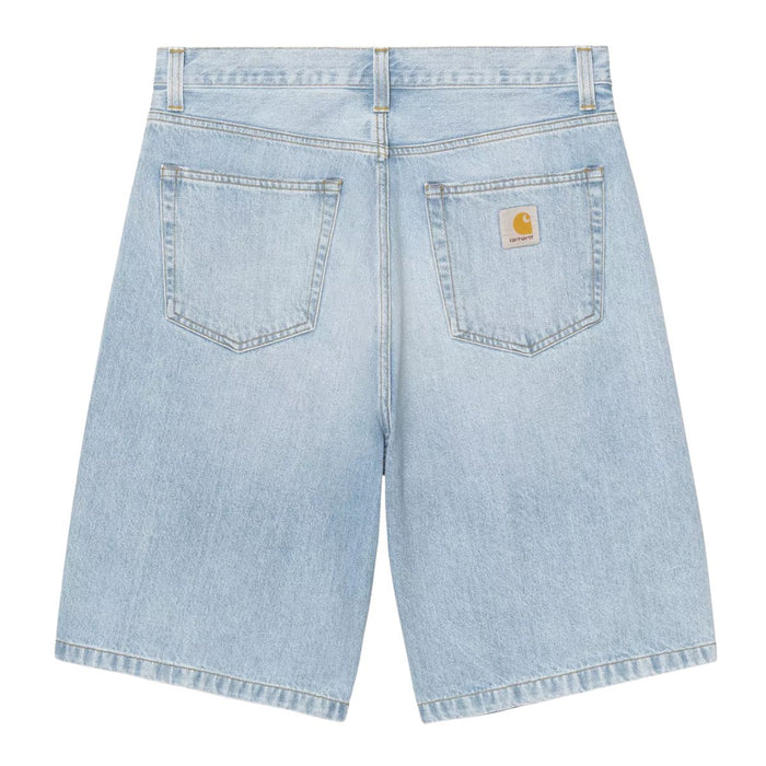 Carhartt WIP Landon Short Blue Heavy Worn Bleached
