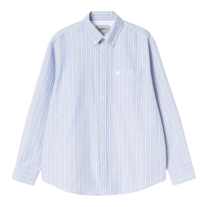 Carhartt WIP L/S Kanan Shirt Kanan Stripe Bleach
