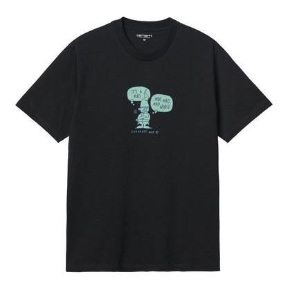 Carhartt WIP Mad World T-Shirt Black