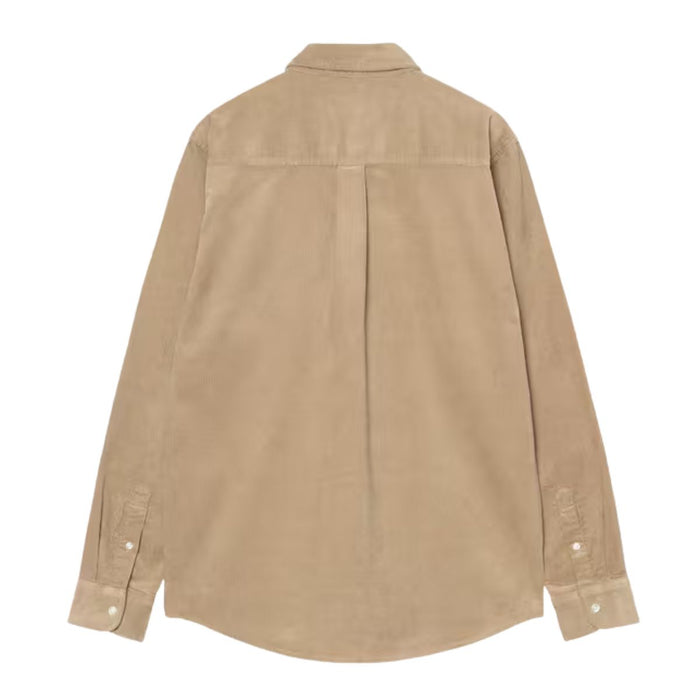 Carhartt WIP Madison Cord Fine Hemd Shirt Iroko / Wax