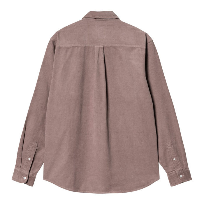 Carhartt WIP Madison Cord Fine Hemd Shirt Lupinus/White